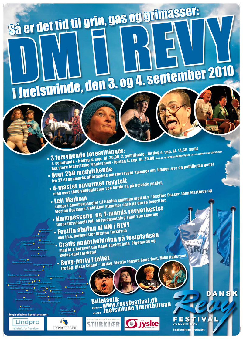 Plakat DM i Revy 2010